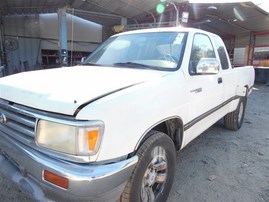 1997 Toyota T100 SR5 White Extended Cab 3.4L AT 2WD #Z23384